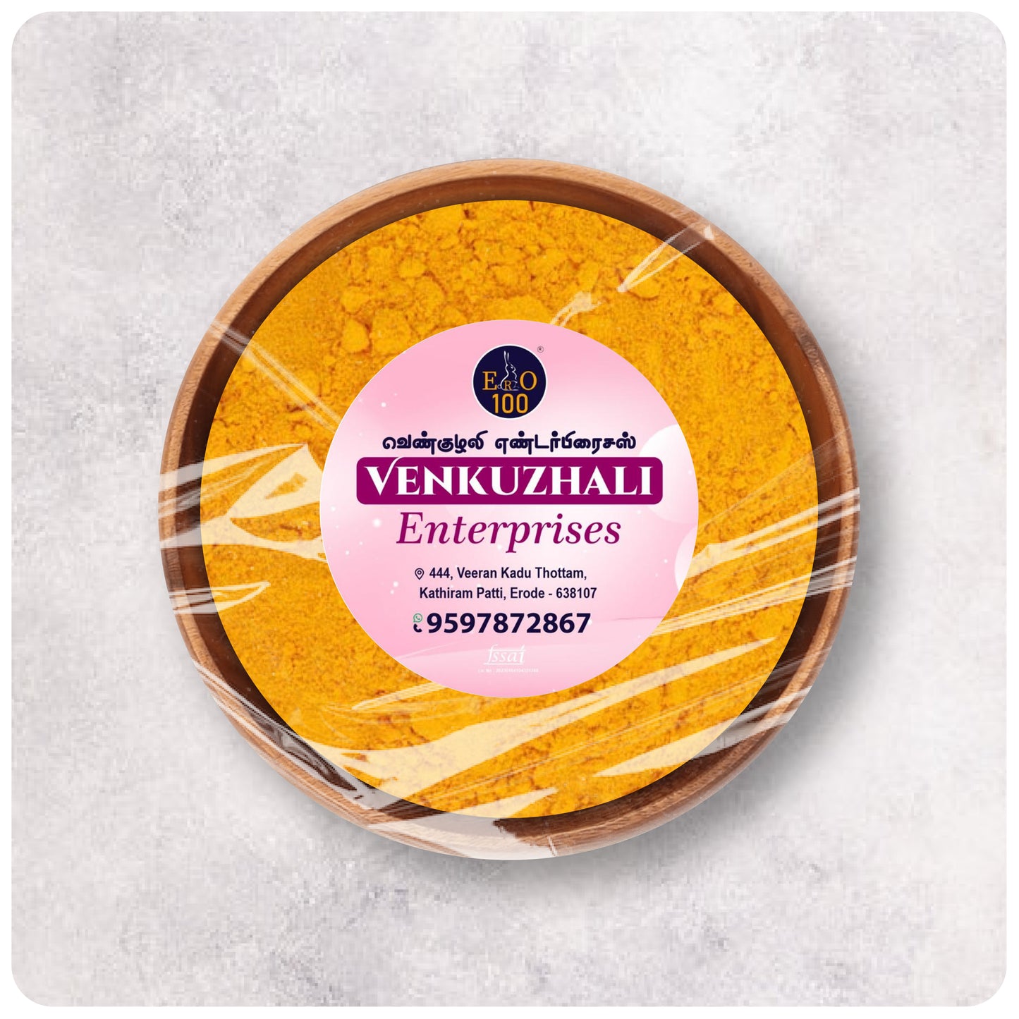 Kashthuri Manjal Powder | Ero100 by Venkuzhali Enterprise